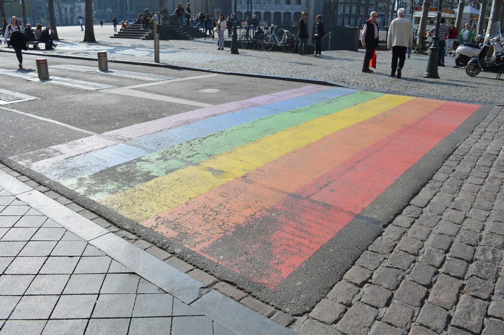 rainbow, maastricht, netherlands