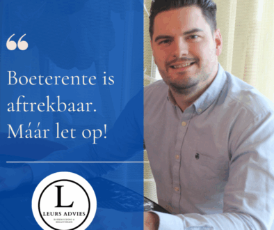 Aftrekbare boeterente