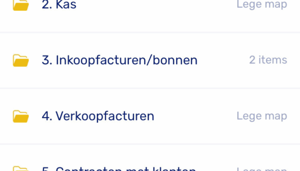 Bewijzen is bewaren van administratie